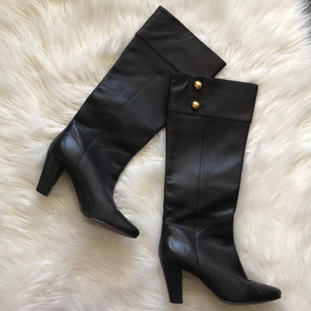 Kate Spade Genuine Leather Knee High Boots 6M